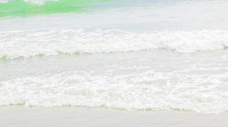 Ocean waves with a sponge spread