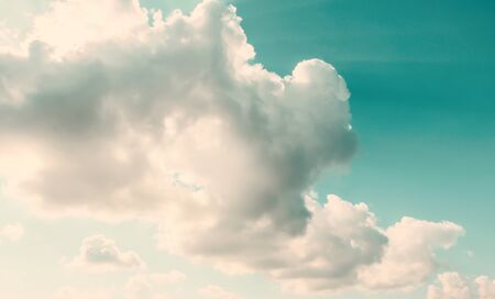 Clouds in the sky that look like dense smoke