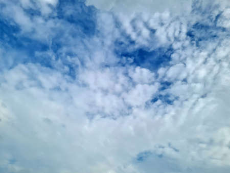 Blue sky background with clouds
