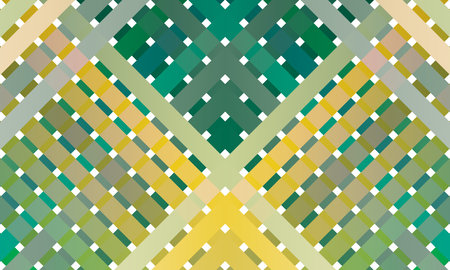 Green grid background with light to dark gradation.のイラスト素材