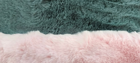 pink and black fluffy carpet texture
