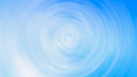 Blurred abstract background in blue colors. Sunrise sky background. Abstract colorful blur for web design, colorful pastel background, blurred vividの写真素材