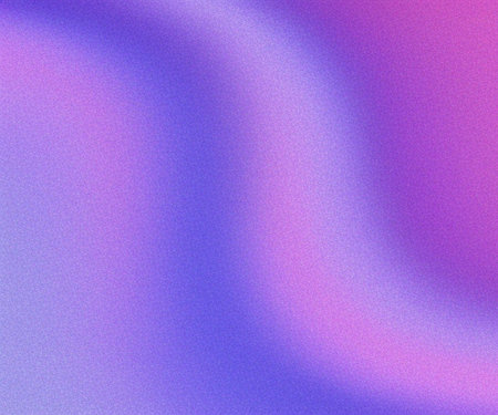 Purple gradient wave background. Foil paper, glitter effect. Gradation noise pink texture.の素材