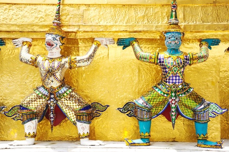 Statue of Giant Guardianの写真素材