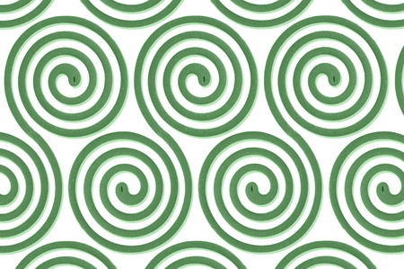 Anti mosquito green color texture on white background の写真素材