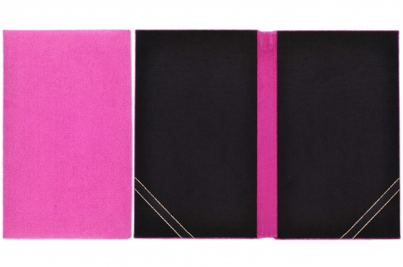 Card Book with blank and closeの写真素材