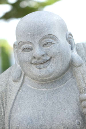A modeling of fat monk chinese style.の写真素材