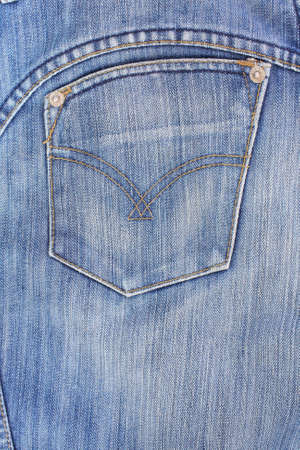 Close up ot texture of blue jeans.