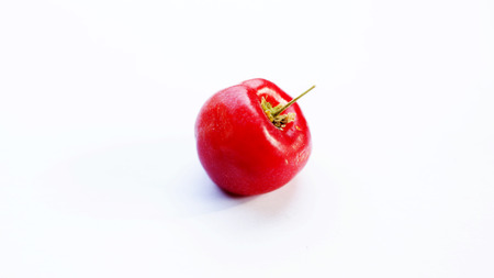 Red fruit in Isolated backgroundの写真素材