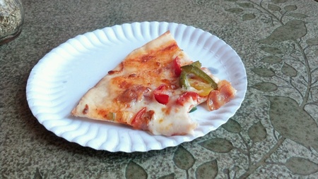 Delicious italian pizza foods の素材