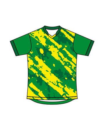 T-shirt design concept represented by watermelon icon. Isolated and flat illustrationのイラスト素材