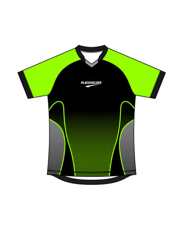 Soccer jersey template for football kit. Sport t-shirt design. Vector illustrationのイラスト素材