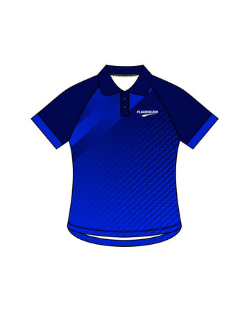 Polo shirt design template. T-shirt sport concept. Vector illustrationのイラスト素材