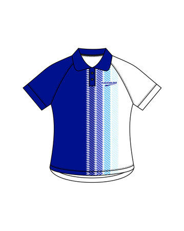 Polo t-shirt sport wear vector illustration design graphic silhouette.のイラスト素材