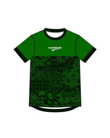 T-shirt design with doodle pattern. Vector illustration.のイラスト素材