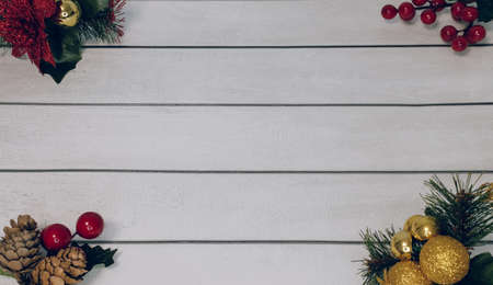 Christmas background with place for textの写真素材