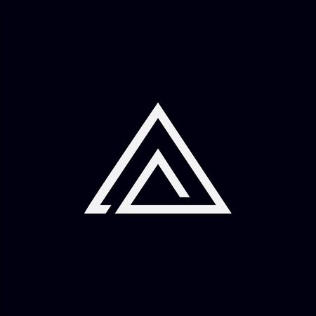 Initial letter a vector design templateのイラスト素材