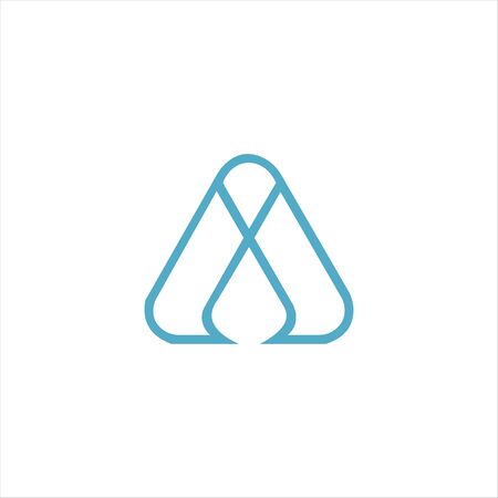 Initial letter a vector design templateのイラスト素材