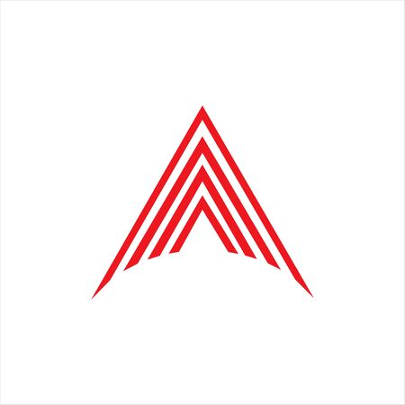 Initial letter a vector design templateのイラスト素材