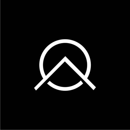 Initial letter a vector design templateのイラスト素材