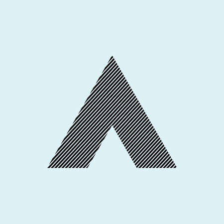 Initial letter a vector design templateのイラスト素材