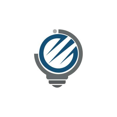 Initial letter ei logo or ie logo vector design templateのイラスト素材