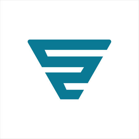 Initial letter ps logo or sp logo vector design templateのイラスト素材