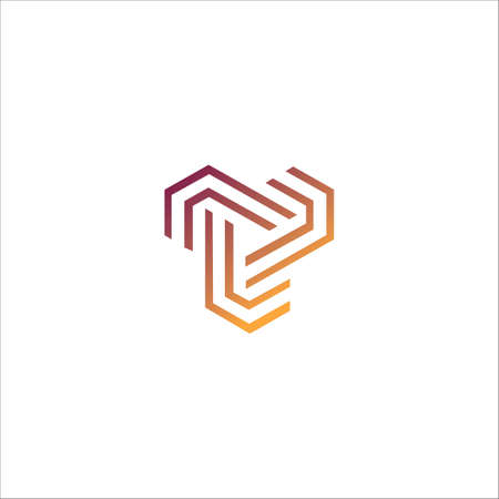 Initial letter t logo or tt logo vector design template
