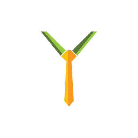Initial letter y logo or yy logo vector design templateのイラスト素材