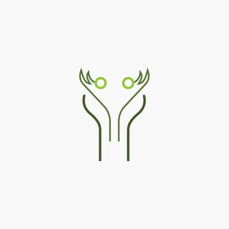 Initial letter y logo or yy logo vector design templateのイラスト素材