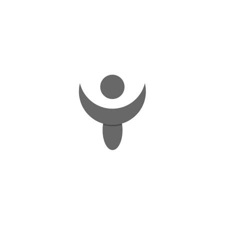 Initial letter cy logo or yc logo vector design templateのイラスト素材