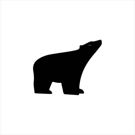Animal bears logo vector design templateのイラスト素材