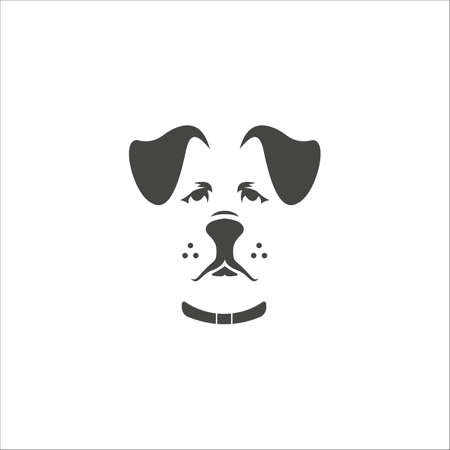 Animal Dog  Design Templateのイラスト素材