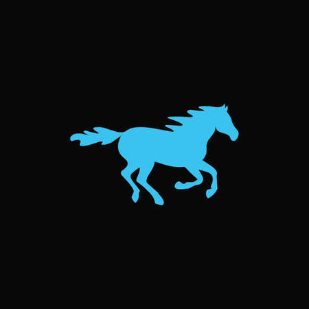 Animal Horse  vector design Templateのイラスト素材