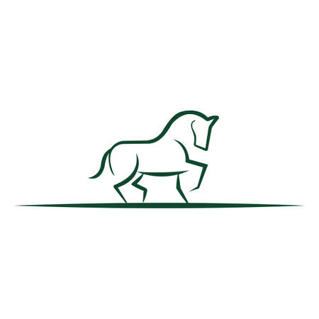 Animal Horse  vector design Templateのイラスト素材