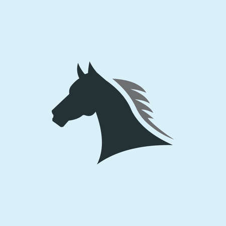 Animal Horse  vector design Templateのイラスト素材