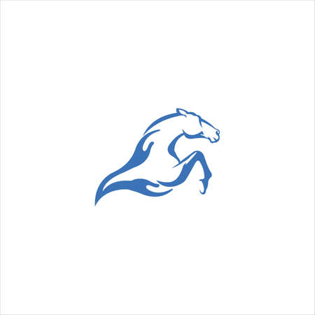 Animal Horse  vector design Templateのイラスト素材