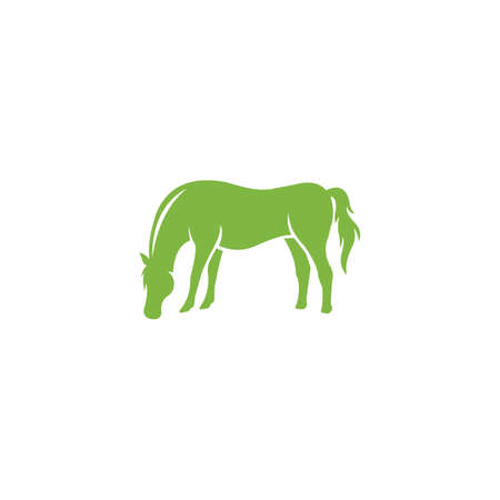 Animal Horse  vector design Templateのイラスト素材