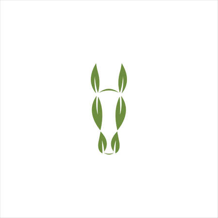 Animal Horse  vector design Templateのイラスト素材
