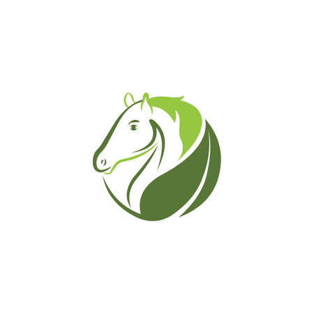 Animal Horse  vector design Templateのイラスト素材
