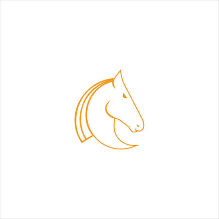 Animal Horse  vector design Templateのイラスト素材