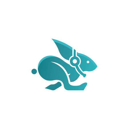 Animal Kangaroo  Design Templateのイラスト素材