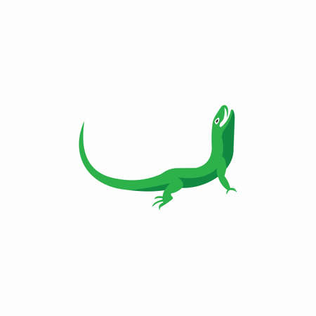 Gecko lizard  design vector Templateのイラスト素材