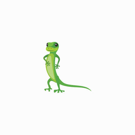 Gecko lizard  design vector imageのイラスト素材