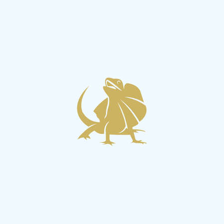 Gecko lizard  design vector Templateのイラスト素材