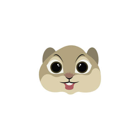 Animal Rat  mascot vector templateのイラスト素材