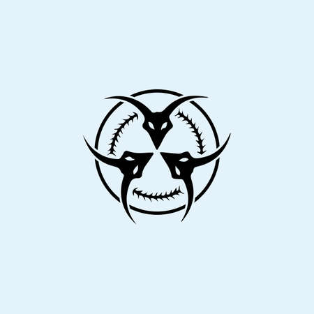 Animal Rat  mascot vector templateのイラスト素材