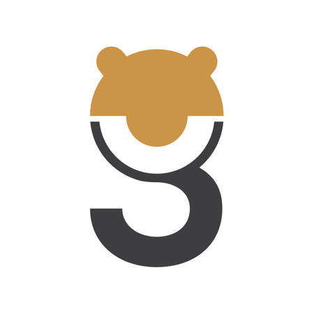 Initial ug letter logo with creative modern business typography vector template. Creative abstract letter gu logo design.のイラスト素材