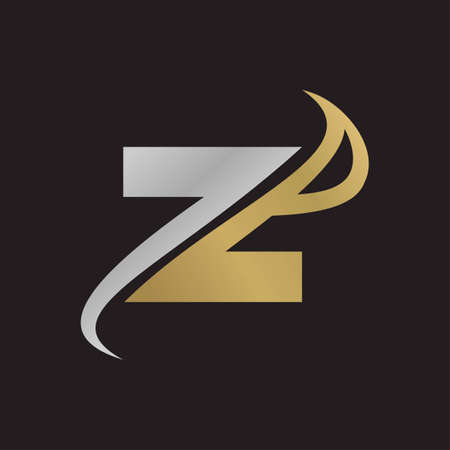 ZP, PZ, P and Z Abstract initial monogram letter alphabet logo designのイラスト素材