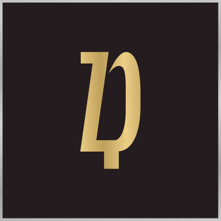 ZP, PZ, P and Z Abstract initial monogram letter alphabet logo design
